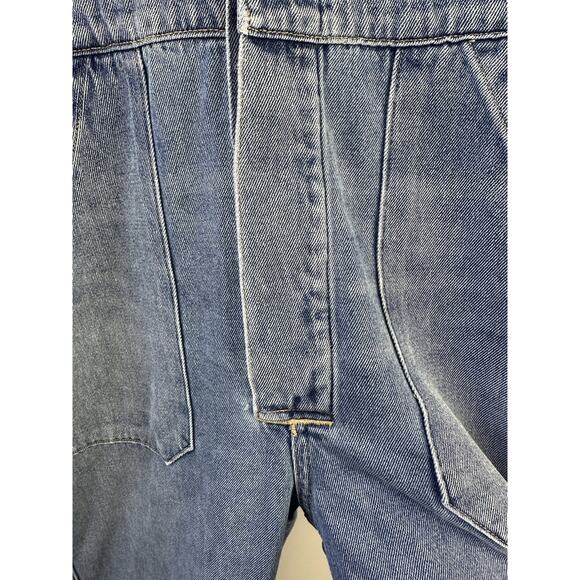 Citizens of Humanity Distressed Marta Denim Jumpsuit Blue Jean Coveralls Small - Picture 14 of 16